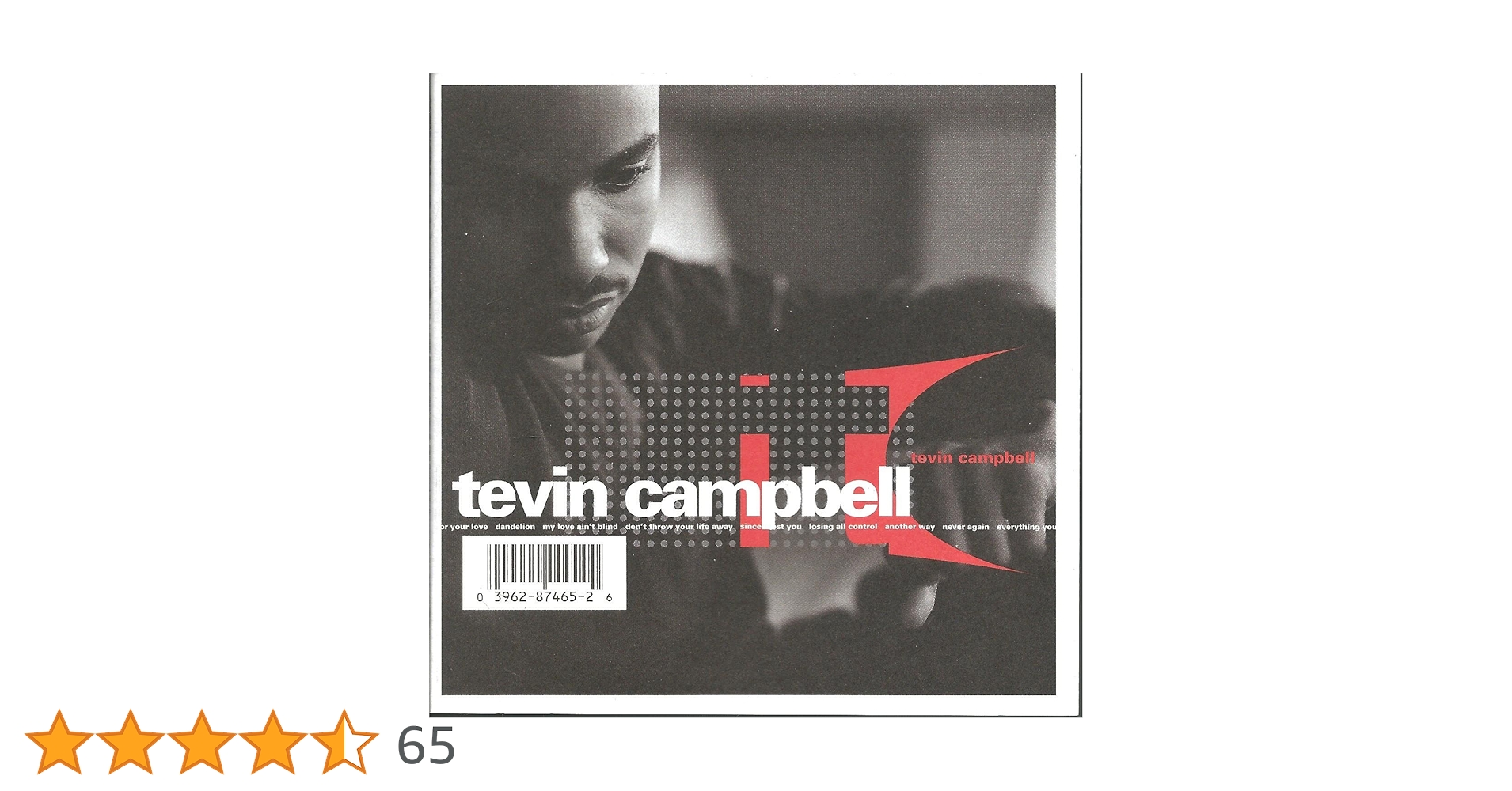 T.E.V.I.N. CAMPBELL アルバム『T.E.V.I.N.』 Tevin Campbell (album) - Wikipedia